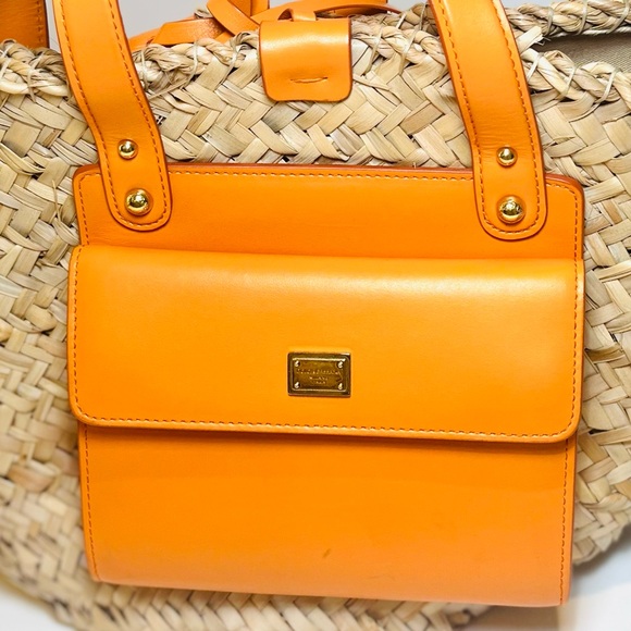 Dolce & Gabbana Kendra Straw Tote - Picture 4 of 9
